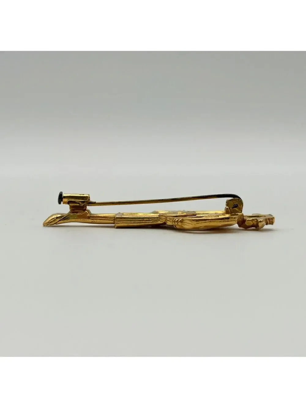 Chanel Mademoiselle Brooch Gold #357895C57B
